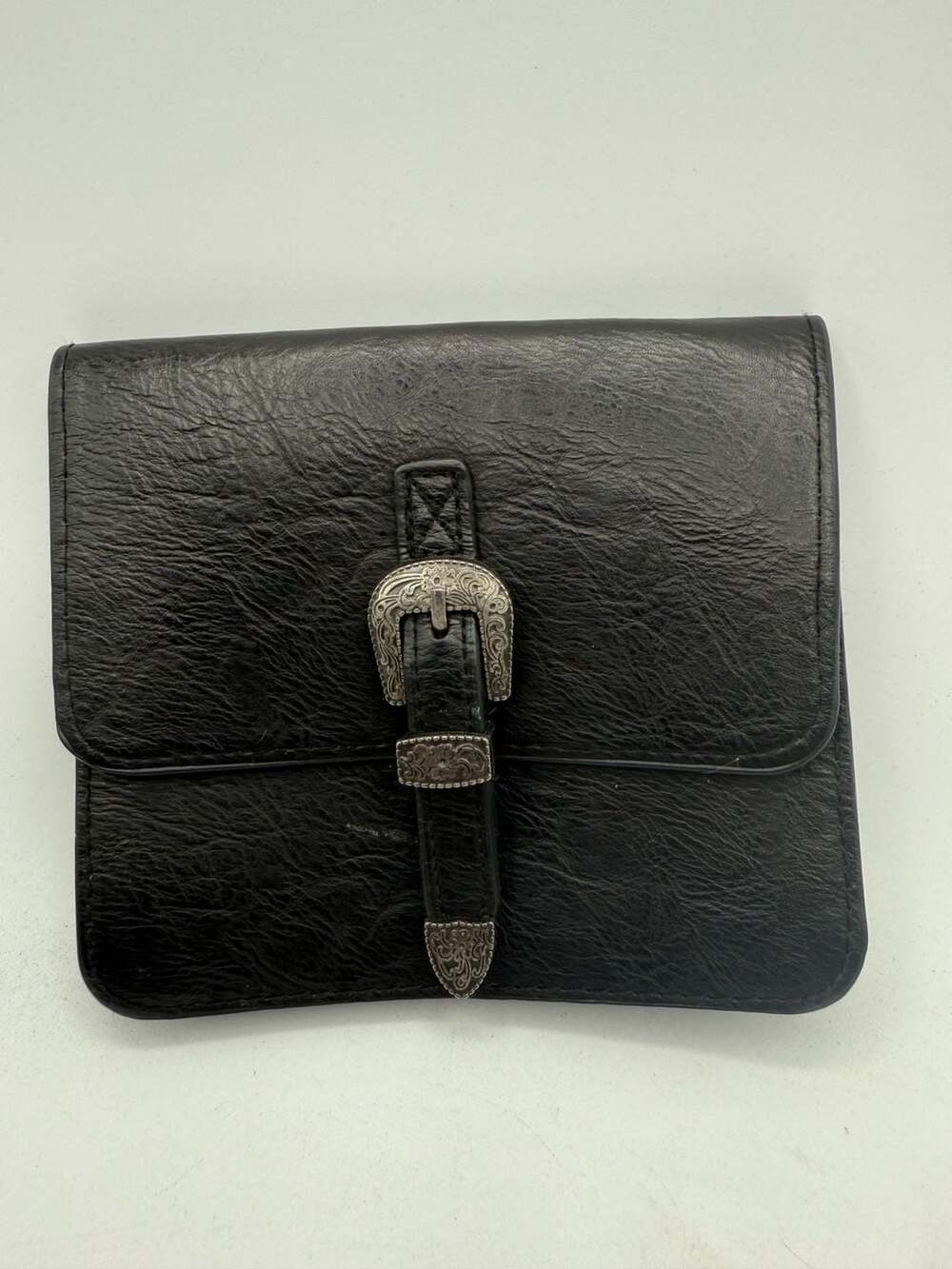 Torrid Black Faux Leather bag for belt loops or motorcycle accessory